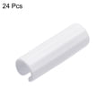 thumbnail image 3 of 1.9 x 0.64inch Bed Sheet Clips, 2Set(24Pcs )Mattress Covers Fastener Clamp White, 3 of 5
