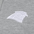 thumbnail image 4 of Men's Antigua Heather Gray Carolina Panthers-Victory Pullover Hoodie, 4 of 4