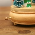 thumbnail image 2 of 1 PC Christmas Gift Adornment Rotating Music Box Table Ornament (Deer Pull Cart), 2 of 7