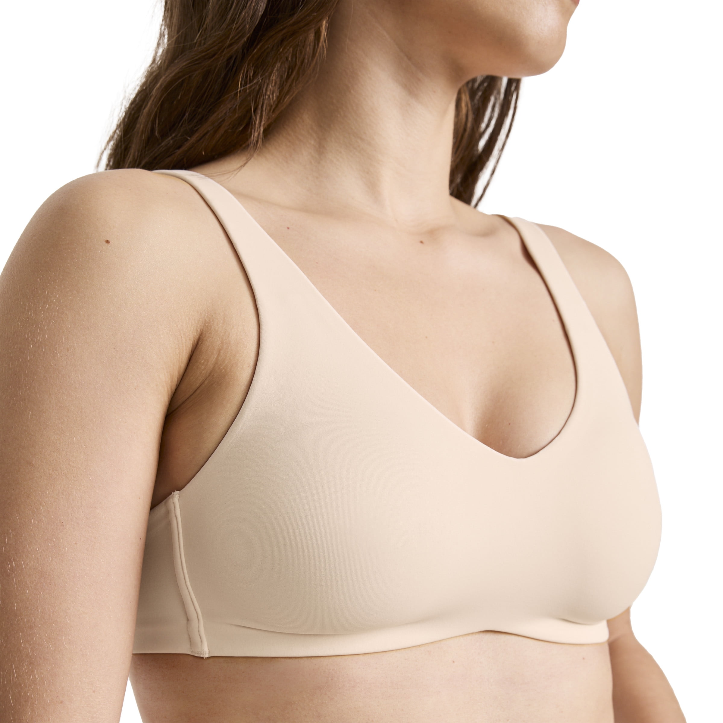 Jockey Women's Smooth & Sleek Microfiber Full Coverage Wirefree Unlined T-Shirt Bra