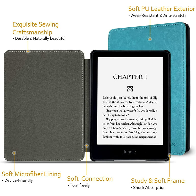 Étui pour Kindle Paperwhite 6,8 Pouces 11eme génération 2021 et Kindle  Paperwhite Signature Edition E-ReaderCoque de Protecti [296] - Cdiscount  Informatique
