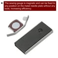 thumbnail image 4 of Unique Bargains 4pcs Magnetic Seam Guides and Seam Guide Ruler with MG1 Sewing Guide for Most Sewing Machine, Transparent, 4 of 7