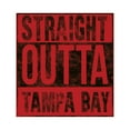 thumbnail image 3 of Straight Outta Tampa Bay T-Shirt - Large - Red, 3 of 6