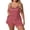 Red women's two piece outfits a1, variant on Cagogo Women's Striped V Neck Sleeveless Tank Top Shorts Set Casual Summer Lounge Outfits Two Piece Matching Sets Loose Fit Comfy Pants Plus Size Cruise Travel Clothes, Blue 3XL