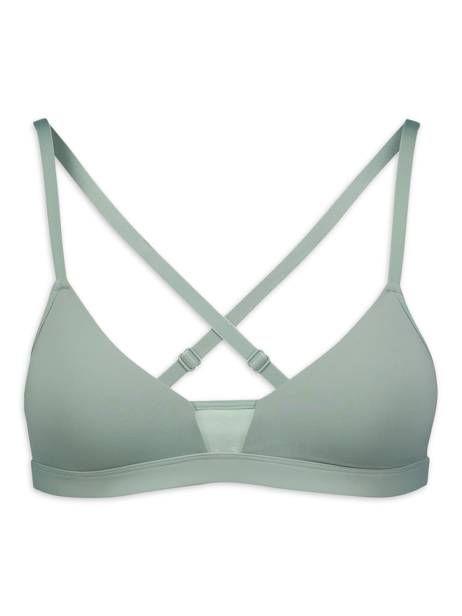 Wonder Nation Molded Cup Bralette, 2 Pack, Sizes 30-38