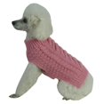 thumbnail image 1 of Pet Life SW11PKXS Pivotante-Tourbillon Lourd Câble Tricoté Pull de Créateur de Mode Chien- Extra Petit, 1 of 1