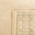 thumbnail image 6 of SAFAVIEH Courtyard Kian Bordered Indoor/Outdoor Area Rug, Cream/Green, 6'7" x 9'6", 6 of 10