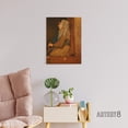 thumbnail image 3 of A Roman Beggar Woman Portrait Degas Vintage Canvas Wall Art 12X16", 3 of 4