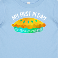 thumbnail image 4 of Inktastic My 1st Pi Day Blue Green Pie Pan Pun Boys or Girls Baby T-Shirt, 4 of 5