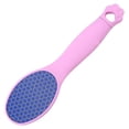 thumbnail image 1 of Lima de vidrio para pies, exfoliante y raspador de talones para pies húmedos y secos, lima para pies, herramientas de pedicura, cortaúñas rosa, 1 of 5