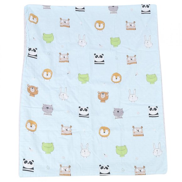 Manta de bebé recién nacido de dibujos animados, suave y cálida, para cochecito, juego de cama para niños, n.° 2, 96 x 75 cm