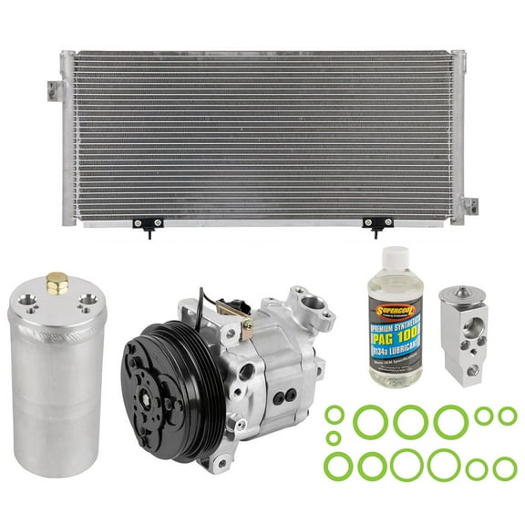 For Subaru Baja & Legacy A/C Kit w/ AC Compressor Condenser & Drier - BuyAutoParts