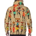 thumbnail image 7 of Salouo Dancing African Women Pattern Men's Fall Hoodie Sweatshirt,Sport Hoodie with Pockets for Men Pullover Casual Hooded Sweatshirt-3X-Large, 7 of 7