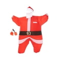 thumbnail image 3 of Inflatable Santa Claus Costume Reusable Fancy Dress for Decor Carnival, 3 of 10