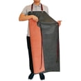 thumbnail image 2 of 43" Waterproof Apron, Black Apron For Men Women Heavy Duty Work, Chemical Acid Stain Oil Resistant Aprons, Industrial Workshop Labor Work Rubber 2 of 13