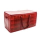 thumbnail image 4 of Caja de almacenamiento navideña,Caja de almacenamiento con asas para adornos navideños,Contenedor de almacenamiento navideño con capacidad para 128 bolas decorativas,Caja de Rojo S, 4 of 8