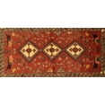 thumbnail image 1 of Ahgly Company Indoor Rectangle Traditional Red Persian Area Rugs, 8' x 10', 1 of 6