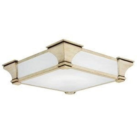 Lithonia Lighting 10819 VCH M4 Venetian Vanilla Champagne Fluorescent Flush Mount Fixture 2700K