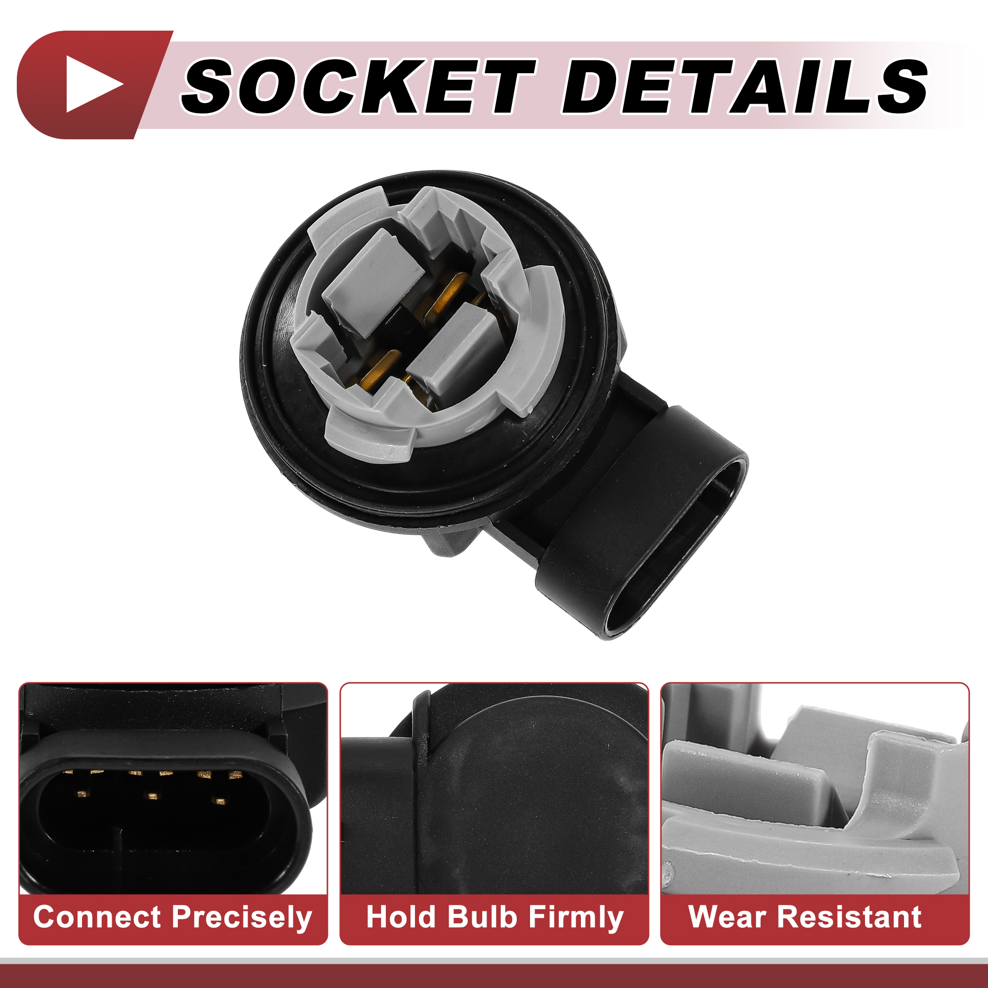 Unique Bargains Parking Turn Signal Socket for Buick Lesabre 2000-2005 12335587