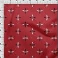 thumbnail image 3 of oneOone Viscose Chiffon Fabric Arrow Ikat Decor Fabric Printed BTY 42 Inch Wide, 3 of 4