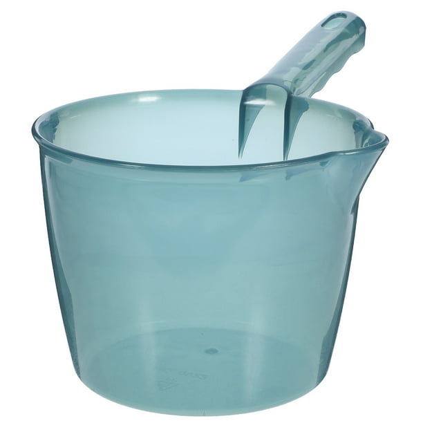 Cucharón de agua Cucharón de agua reutilizable de plástico con mango largo Cucharón de agua de cocina