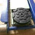 thumbnail image 2 of JIAHAOO Rubber Jack Pad 118mm for Car Lifts Soft Surface Prevents Frame Rail Bending Round Shape Durable Sharp Sub Frame Protection, 2 of 8