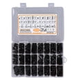 thumbnail image 2 of 600Pcs Hex Screw Nut Flat Washer M3 M4 M5 M6 Assortment Set Kit with Wrench Tweezers, 2 of 5