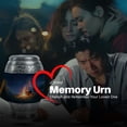 thumbnail image 6 of Yatskia Night Campfire Mini Memorial Keepsake Urns for Human Ashes Adult Male and Female, Medium Cremation Burial Urn for Ashes Adult Dad, (Monar 10 Inch and 3 Inch), 6 of 8