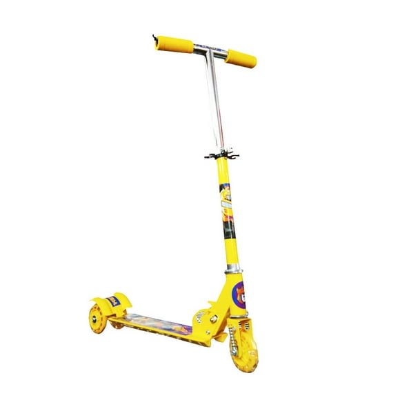 Patin Scooter Metalico Toy Mark Transormers Amarillo