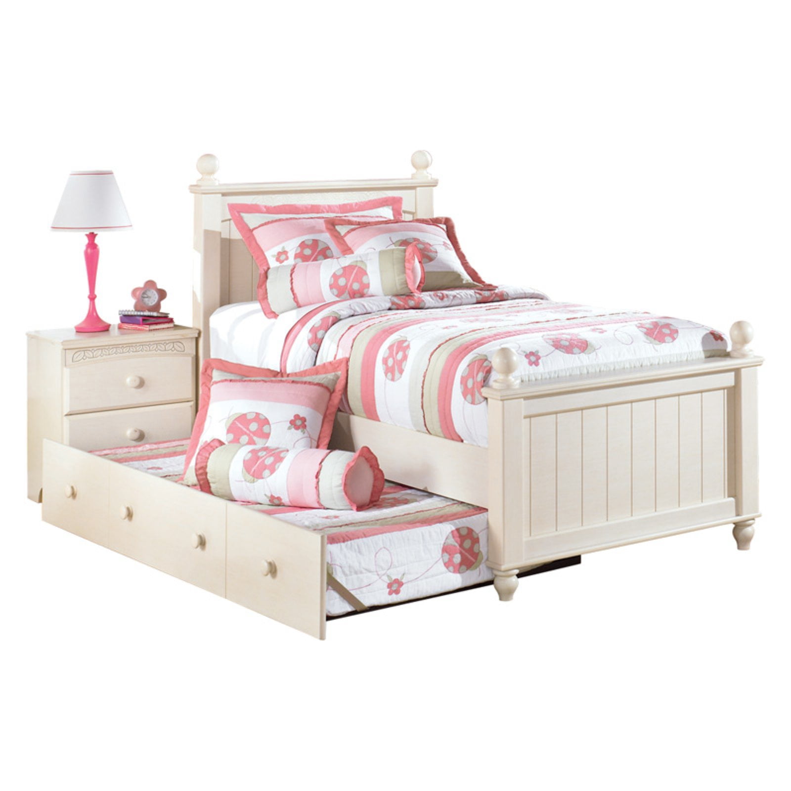 Signature Design By Ashley Cottage Retreat Youth Twin Poster Bed