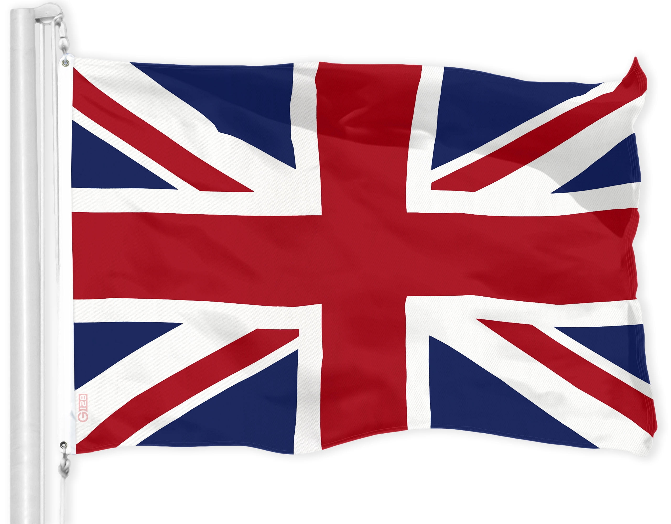 G128 - British Union Jack United Kingdom UK Flag 3x5 ft 150D Quality Polyester