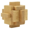 thumbnail image 2 of Cerradura Kongming, juguete de madera para niños, cerradura Kongming, cerradura Luban, juego completo, juguete de madera de embutir clásico, cerradura Kongming, 2 of 5