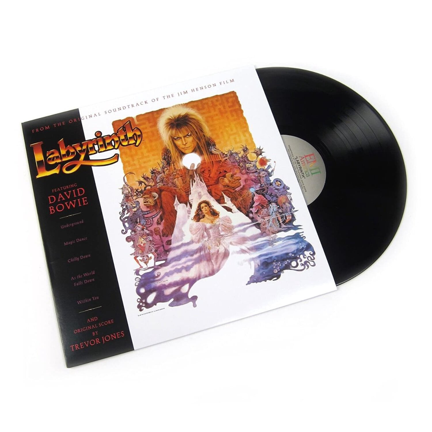 David Bowie & Trevor Jones Labyrinth Vinyl LP, remastered 