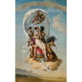 thumbnail image 4 of Jean Baptiste Debret 17x24 Black Modern Framed Museum Art Print Titled - The Four Seasons-Spring (1804), 4 of 5