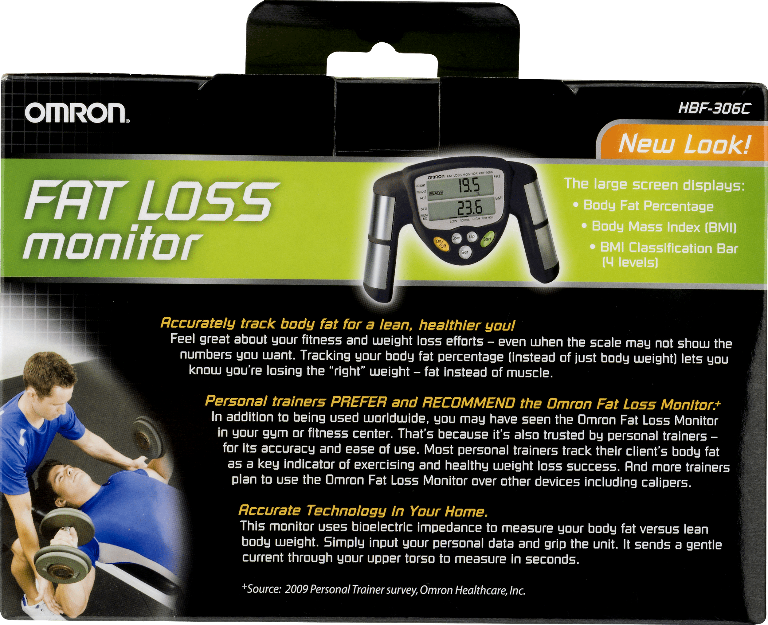 Moniteur Omron HBF-306 Body Logic – Analyseur De Graisse Corporelle Et IMC Testé