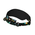 thumbnail image 3 of PAYOHTO Cartoon Colorful Space UFO Sun Visor Ponytail Tennis Hat for Teen Women Breathable Polyester Sun Golf Cap for Men Outdoor Sports Visors Hats for Summer, 3 of 8