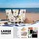 thumbnail image 5 of Easygdp Donut Sloth Bolsa de Viaje de Playa de Gran Capacidad, Bolsa Tote Perfecta para la Playa, Escapadas de Fin de Semana y Viajes, 5 of 7