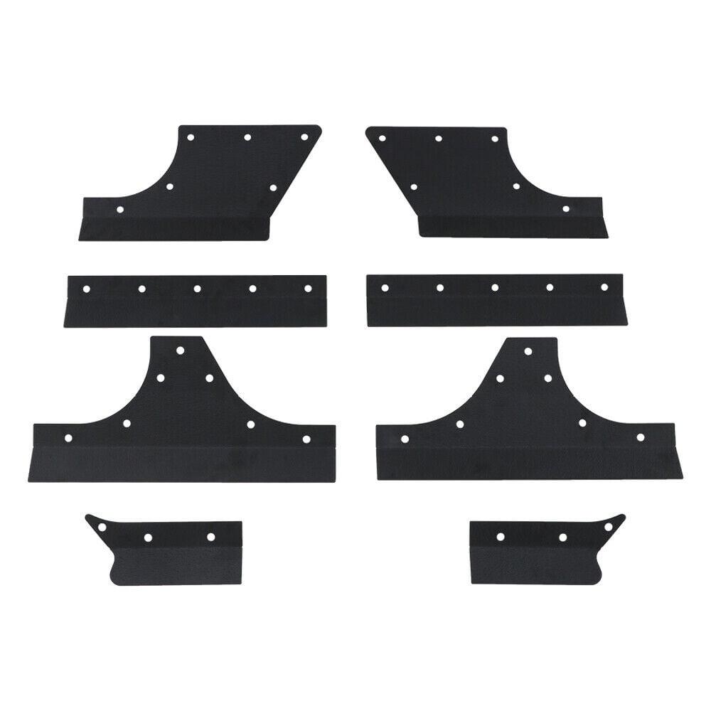 ELITEWILL Door Armor Cladding Skid Plate Slider Rocker Guards Fit for Jeep Wrangler JK Unlimited