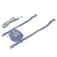 thumbnail image 3 of Arnés tipo chaleco para gatos con diseño de estrella de mar y pentagrama, ajustable, antiescapes, con bolsa para gatos pequeños, azul, talla L (apto para 3,5-7,5 kg / 7,7-16,5 lb), 3 of 14
