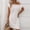 White, variant on Off the Shoulder Dress Casual 2026 Summer Solid Color Maxi Dresses for Women Short Sleeve V Neck Cold Shoulder Formal Knit Stretchy Regular Fit Party Dress for Spring Break