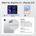 thumbnail image 2 of ESR 2 Pack Screen Protector for iPad Air 5th/4th Generation (2022/2020) iPad Pro 11 Inch (2022/2021/2020/2018) Screen Protector Tempered-Glass Film with Alignment Frame Anti-Scratch HD Clarity, 2 of 5