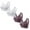 Purple, variant on LYEAA Bras for Women Front Closure 4 Pack Plus Size No Wire Wirefree Everyday Bras Push up Breathable Wireless Daily Sleep Bras Comfortable Shaping Full Figure Soft Stretch T-Shirt Bras Brown 3XL