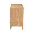 thumbnail image 5 of Baxton Studio Hosea Japandi Dresser, 6-Drawer, Natural, 5 of 10