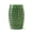 Green, variant on Grey and White Mosaic Round Side Table for Outdoor Patio, Ceramic Tile Top with Curved Matte Black Iron Legs, 21.4 x 13.75 x 13.75 Inches