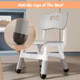 thumbnail image 4 of Adjustable Kids Chair (2pcs), 3 Level Height Adjustable Toddler Chair for Ages 3-8, Sturdy Child Chair with Maximum Bearing 220lbs, for Classrooms/Daycares/Homes, CPC & CE Approved, 4 of 8