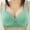 14-Green, variant on YWDJ Lounge Bras for Women Comfort Back Closures Lounge Bras Wireless Comfortable Bras Wide Strap Full Coverage Push up Wrap Bras Padded Plus Size Comfy Bras Sleep Bras Black 36