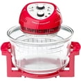 thumbnail image 4 of Big Boss Air Fryer, Large 16 Quart Oil-Less AirFryer with Built in Timer, Air Fryers, Dishwasher Safe, Friteuse a Air Chaud, Includes 50+ Recipe Book - Red Open Box, 4 of 8