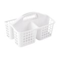 thumbnail image 1 of Cesta de ducha multifuncional, organizador de baño portátil, almacenamiento de artículos de limpieza Blanco, 1 of 9