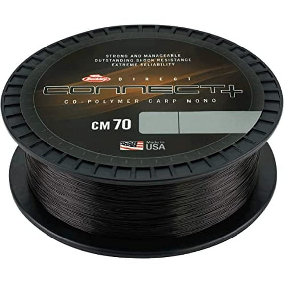 Berkley Unisex Connect Mono CM70 Line-10lb, 0.30mm, Mudd Brown, 1000 m