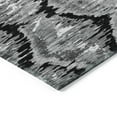 thumbnail image 4 of Addison Rugs Chantille Indoor/Outdoor Transitional Diamond Black Washable Runner Rug, 2'3" x 7'6", 4 of 6